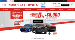 Desktop Screenshot of northbaytoyota.com